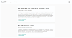 Desktop Screenshot of macdmv.com